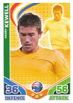 Harry Kewell Australia 2010 World Cup Match Attax #19